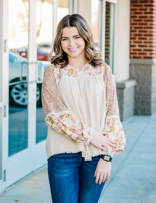 Dreaming of You Floral Blouse