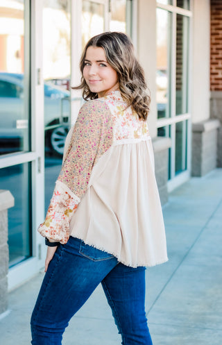 Dreaming of You Floral Blouse