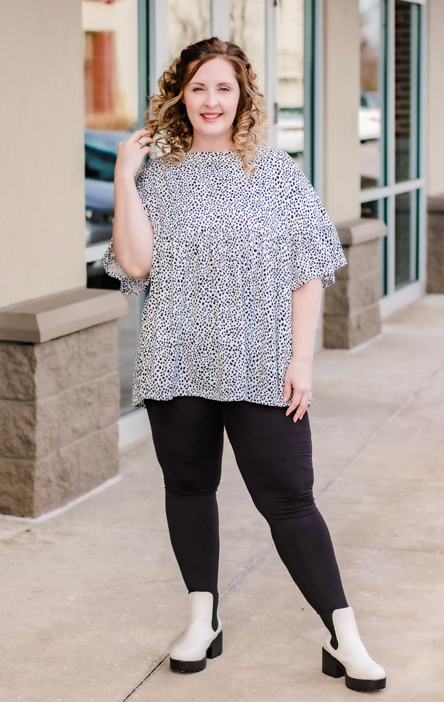 Doing the Polka Blouse - Allure Clothing Boutique