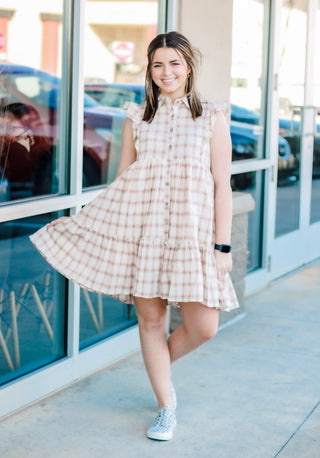 Good Times Plaid Dress