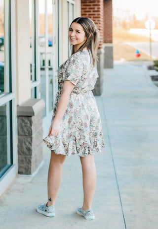 Picking Flowers Mini Dress