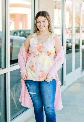 In Bloom Floral Tank