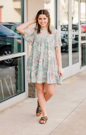 You're Obsessed with Me Floral Dress
