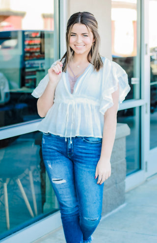 Doing Just Fine Blouse