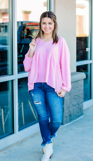 Pretty in Pink Blouse
