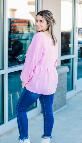 Pretty in Pink Blouse