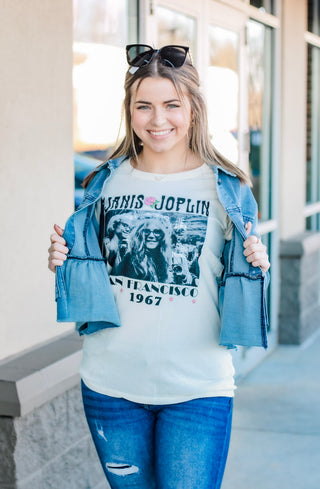 Janis Joplin 1967 Vintage Tee
