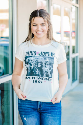 Janis Joplin 1967 Vintage Tee