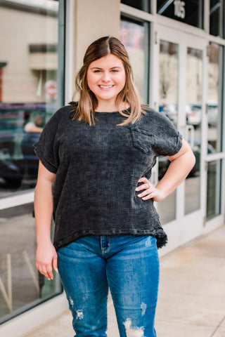 Blank Slate Mineral Wash Tee