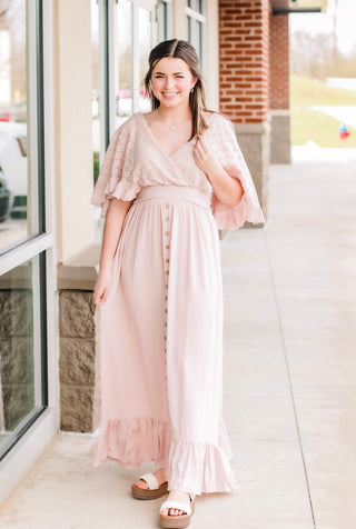 Wedding Date Dainty Maxi