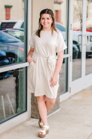 Sand in our Hair Tie Dress
