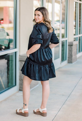 Gonna Miss Me Black Dress