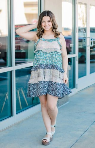 Dance with Me Floral Dress