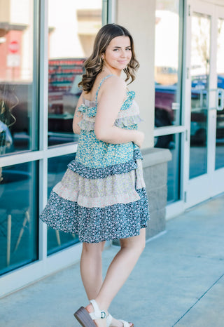 Dance with Me Floral Dress