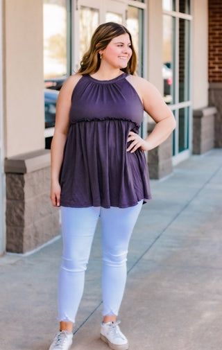 It's a Fairytale Tank in Plum