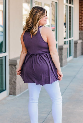 It's a Fairytale Tank in Plum