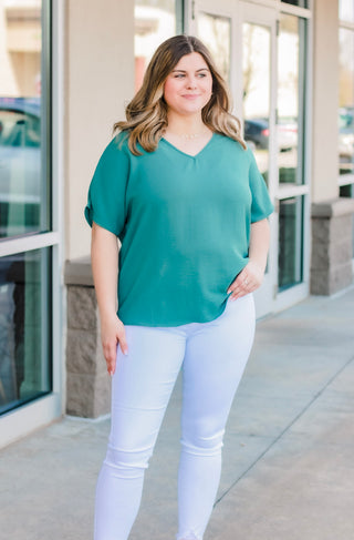 Green Eyed Girl Basic Tee