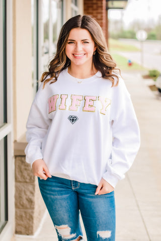 Wifey Crewneck Sweatshirt