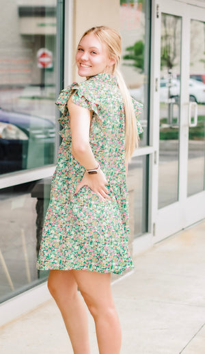 Steal My Love Floral Dress
