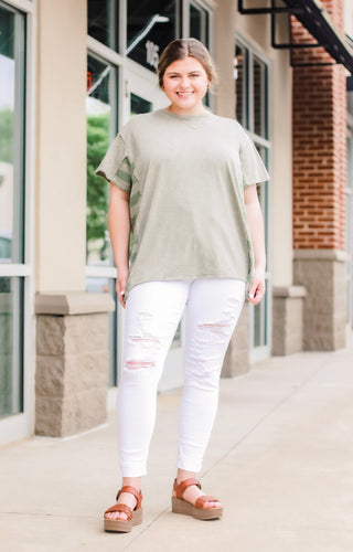 Just Striping Around in Olive