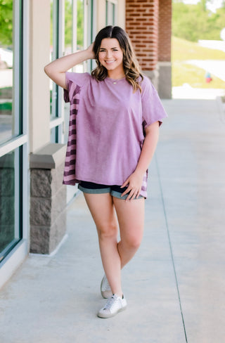 Just Striping Around in Purple