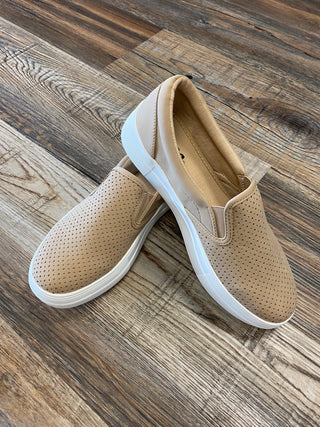 Walk This Way Neutral Slip Ons