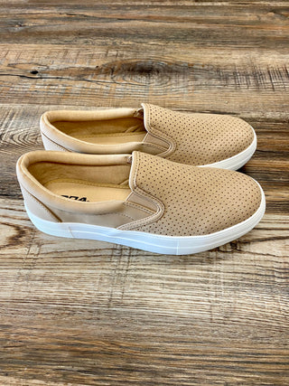 Walk This Way Neutral Slip Ons