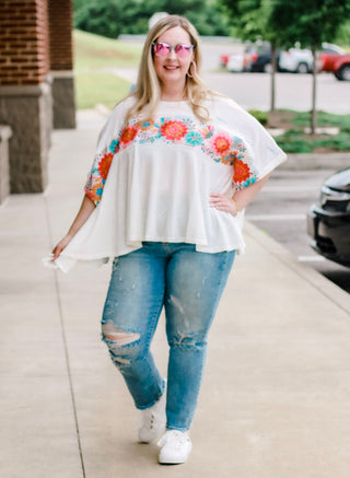 Savannah Jane Asymmetrical Blouse