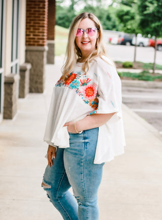 Savannah Jane Asymmetrical Blouse