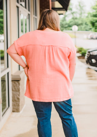 Worth the Wait Peach Top