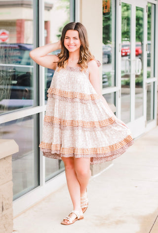 Florals Found Out Tank Dress