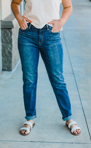 Judy Blue- Boyfriend's Back Jeans