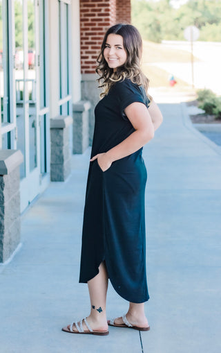 Everyday Black Maxi