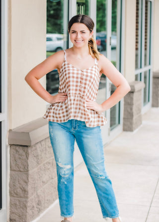 Plaid the Way Tank