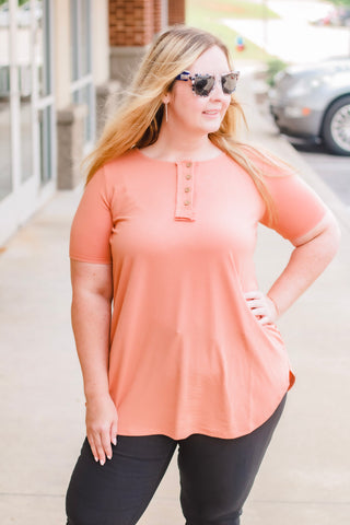 No Mistakes Butter Orange Tee