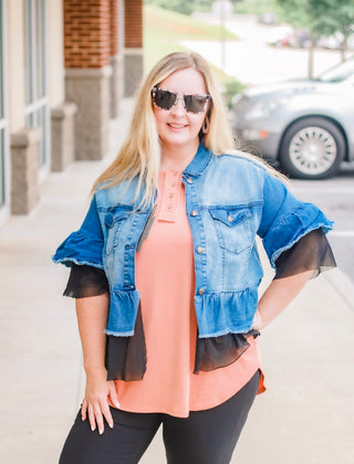 Spring Fling Denim Jacket