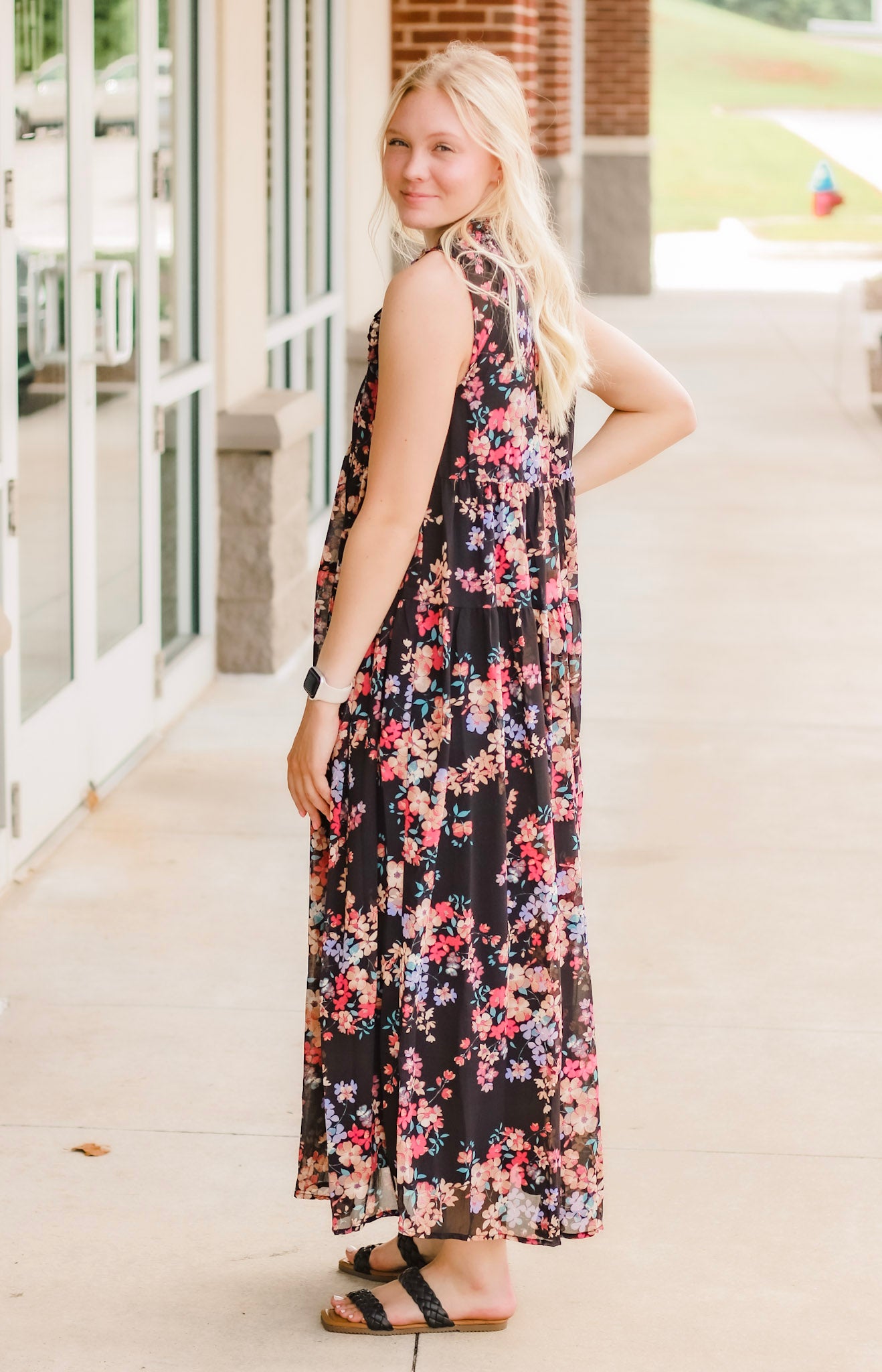 Leave You Breathless Floral Maxi