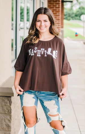 Falling into Nashville Graphic Tee