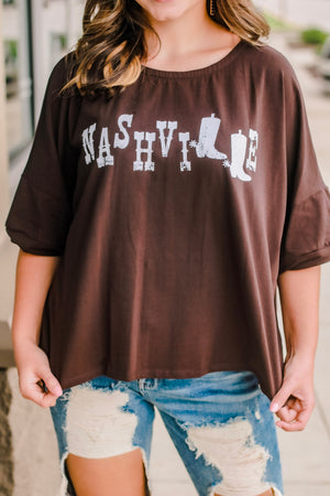 Falling into Nashville Graphic Tee
