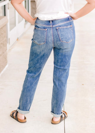 Judy Blue- Boyfriend's Back Jeans