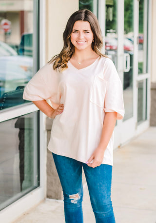 Hello Boyfriend Tee in Ivory