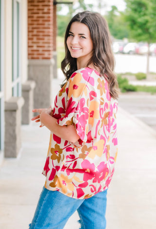 A Lot to Love Floral Top