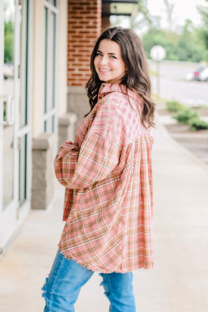Stay Country Flannel Top