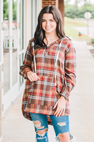 Mad for Plaid Pullover