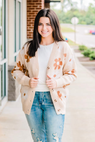 Autumn Flowers Cardigan