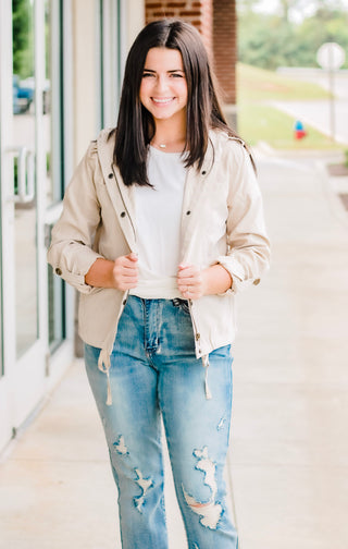 Be Mine Khaki Jacket