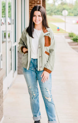 Bringing in the Best Olive Jacket