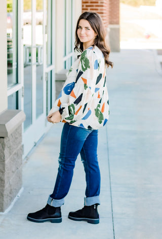 No Foolin' Fall Blouse