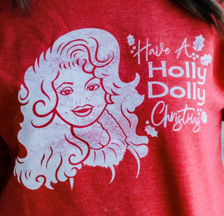 Holly Dolly Christmas Sweatshirt