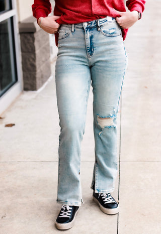 In Style Judy Blue Straight Leg Jeans